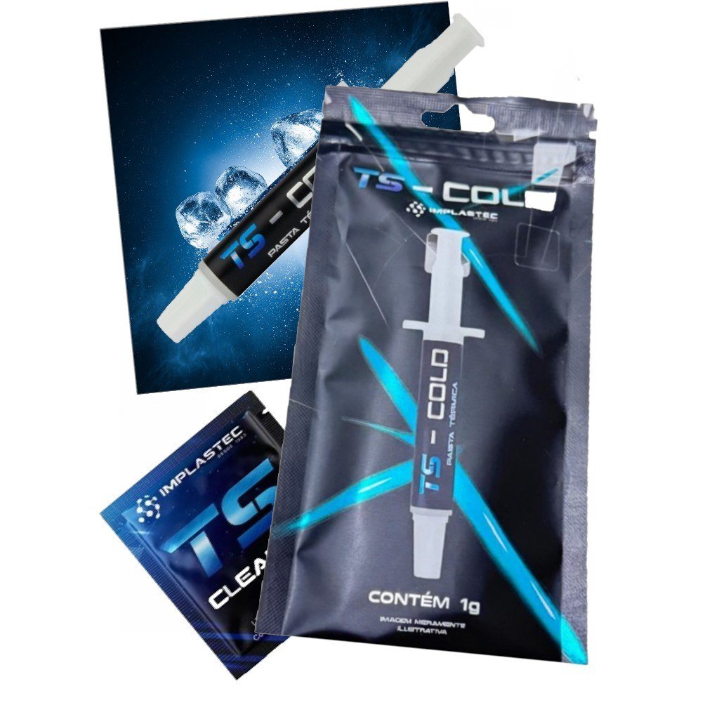 😱 Pasta Térmica TS Cold 10,5 w/m-k 1g