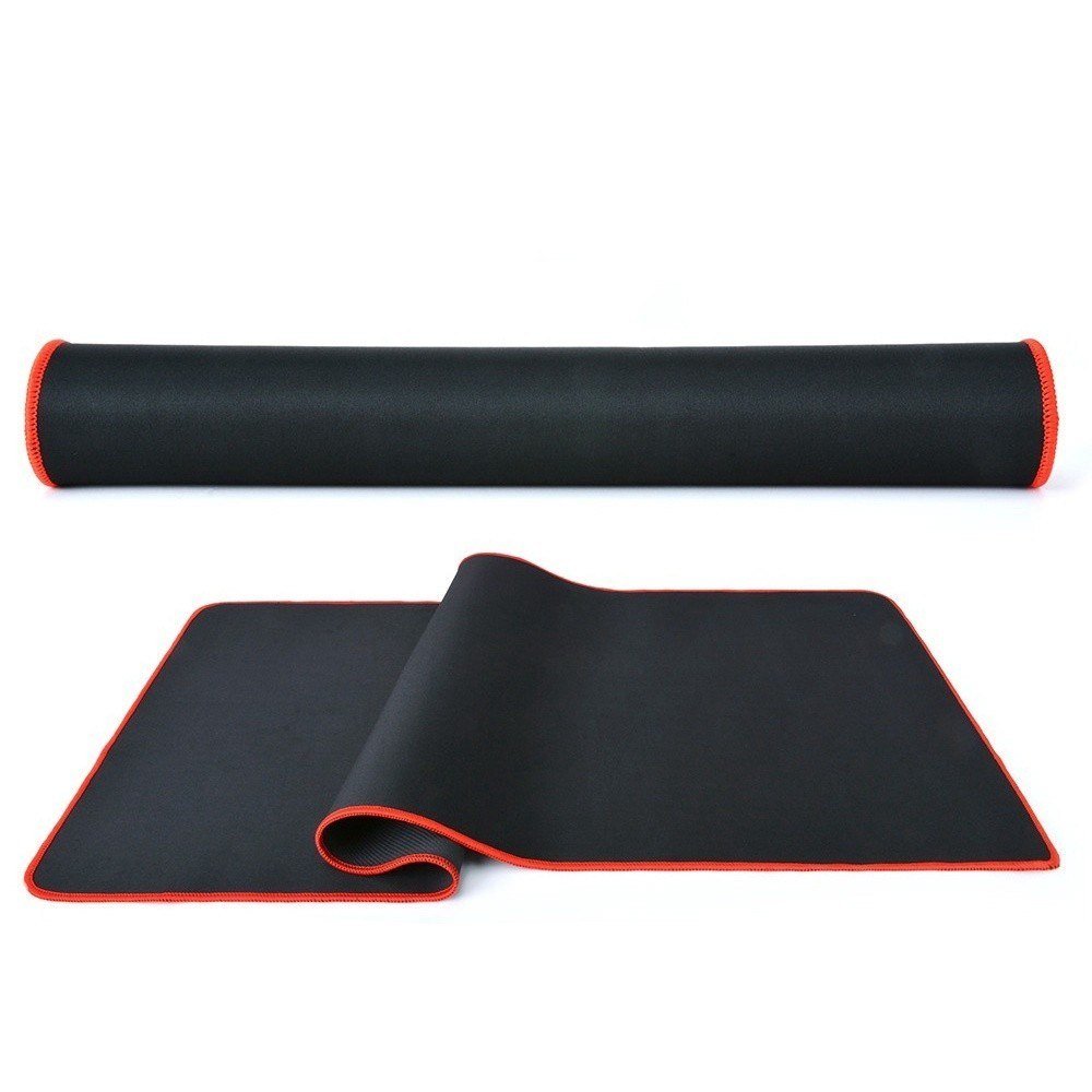 😱 MousePad Gamer Speed Borda Vermelha Costurada 70 X 30 X 0.3cm