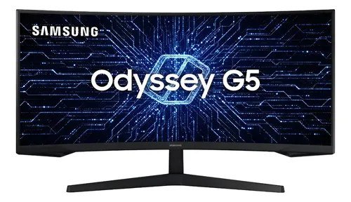 😱 Monitor Gamer Samsung Odyssey G5 34 Uwqhd Preto 127/220v