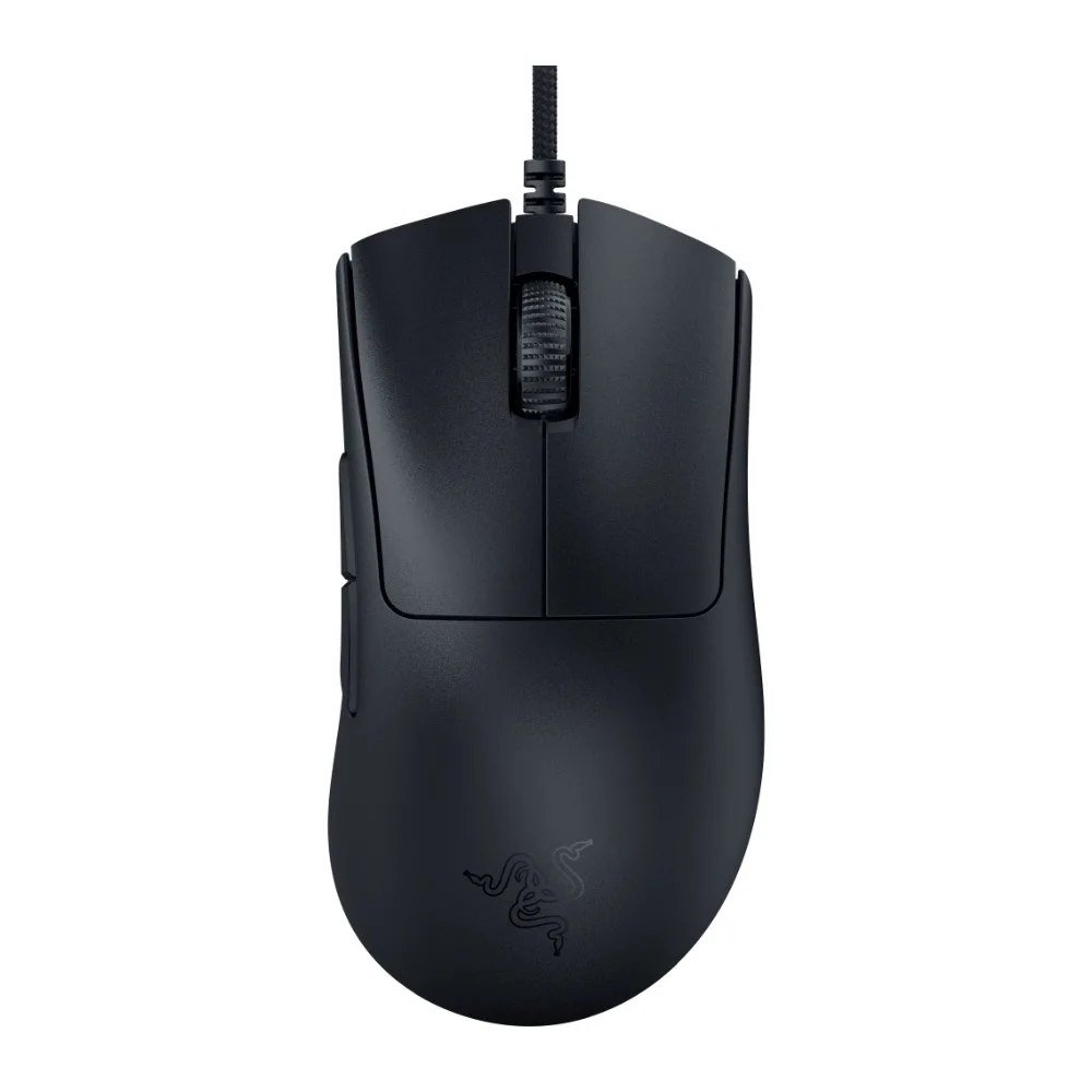 😱 Mouse Gamer Razer Deathadder V3 30000 Dpi Ultra Leve 6 Botoes Com Fio 8K Hz Preto Rz01