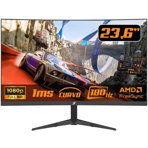 😱 Monitor Gamer Superframe Precision Ultra V3 236 Pol Curvo Full Hd Va 1Ms 180Hz Rgb Freesyncg Sync Hdmidp Sfpcb 24180