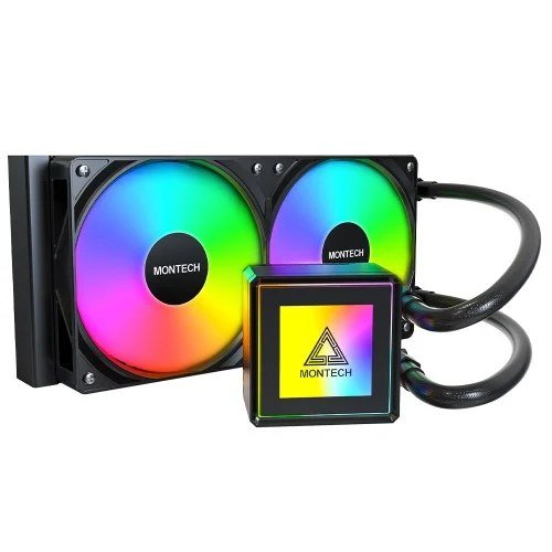 😱 Water Cooler Montech Pureflow Argb 240Mm Intel Amd Preto