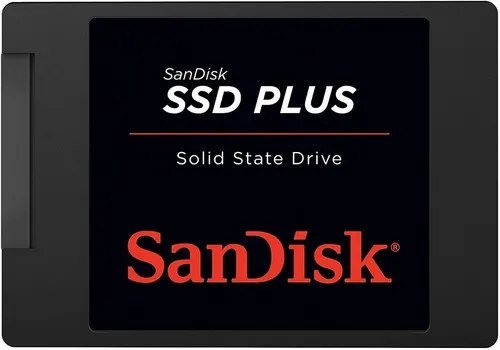 😱 SSD 1TB Sata 3.0 6 GB/s Interno SanDisk Plus SDSSDA-1T00-G27 2,5 Polegadas Velocidade de Leitura Até 535 MB/s e Gravação Até 350 MB/s Preto