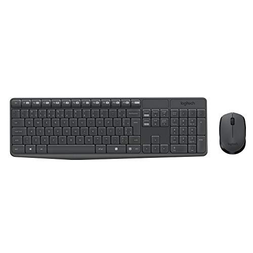 😱 Logitech MK235 - Teclado e Mouse Sem Fio - USB ABNT2