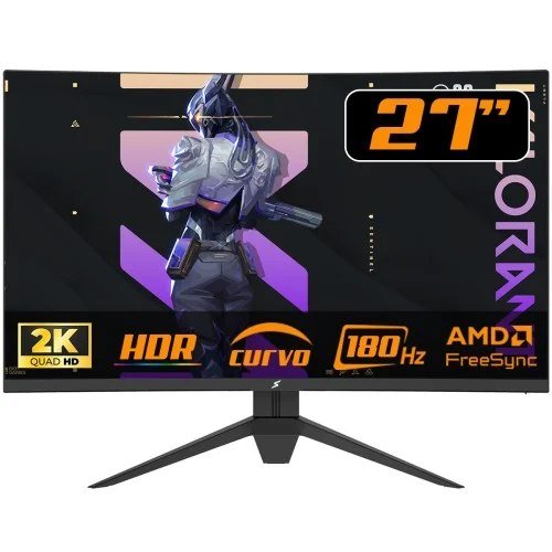 😱 Monitor Gamer Superframe Precision 27 Pol Quad Hd Curvo 180Hz Freesyncg Sync Hdmidp Sfpccb 27180