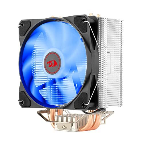 😱 Aircooler Redragon Tyr Preto com LED Azul Fan de 120mm CC-9104B
