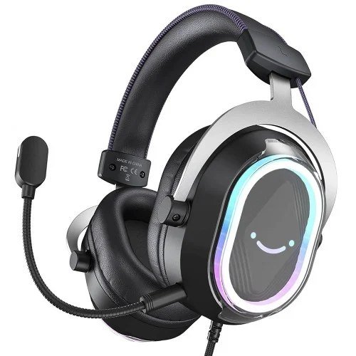 😱 Headset Gamer Fifine Ampligame H13 71 Surround Rgb Usb Preto