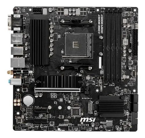 😱 Placa Mae Msi B550m Pro-vdh Wifi Ddr4 Socket Am4 Cor Preto