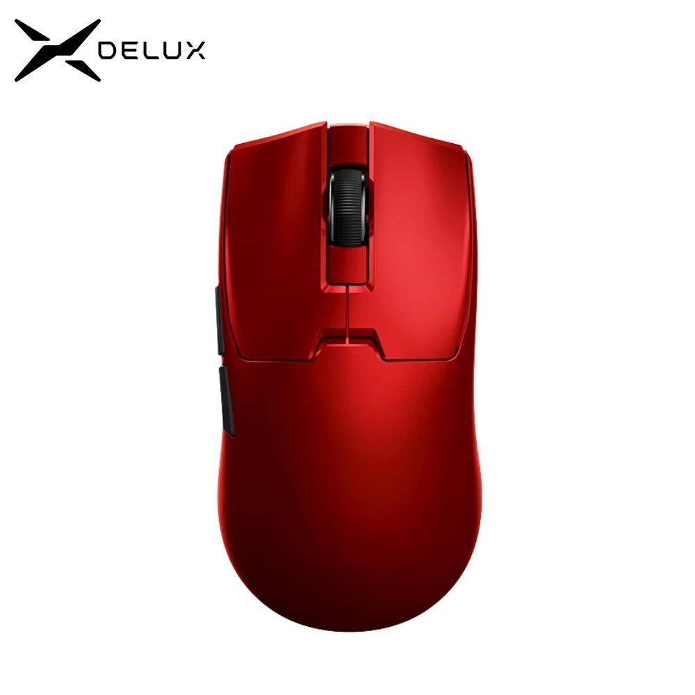 😱 Mouse Delux M800mini PAW3311 (APENAS VERMELHO)