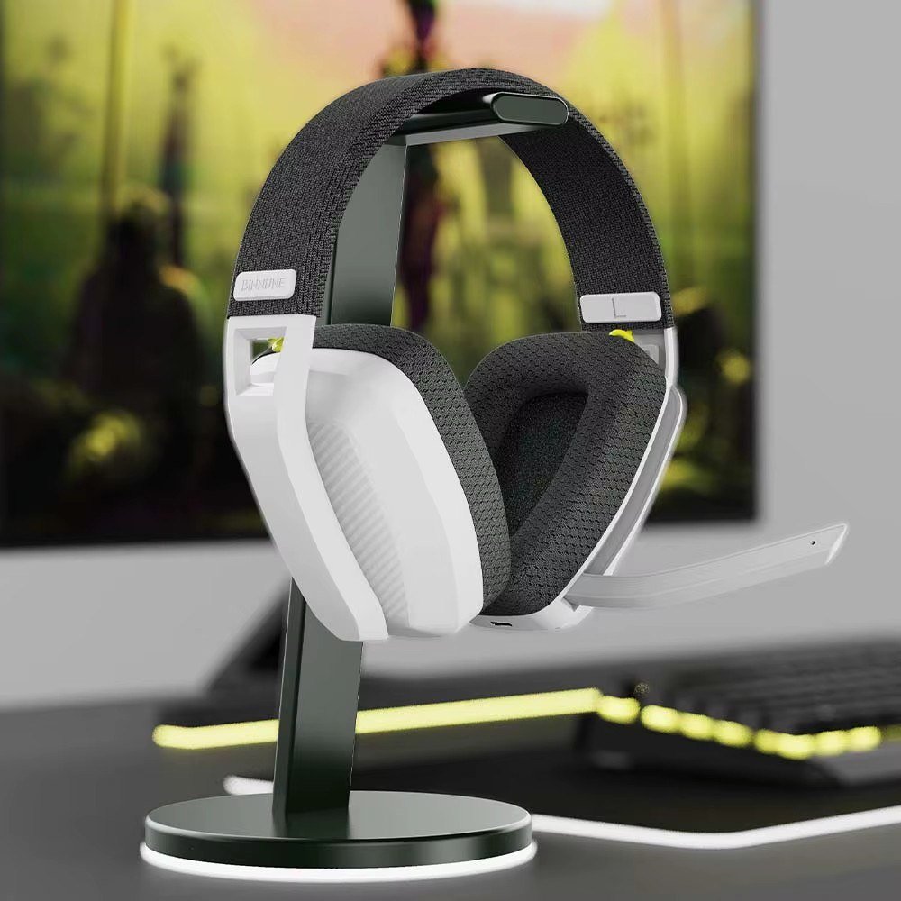 😱 Headset Gamer Sem Fio Binnune BW06 ( PRETO )