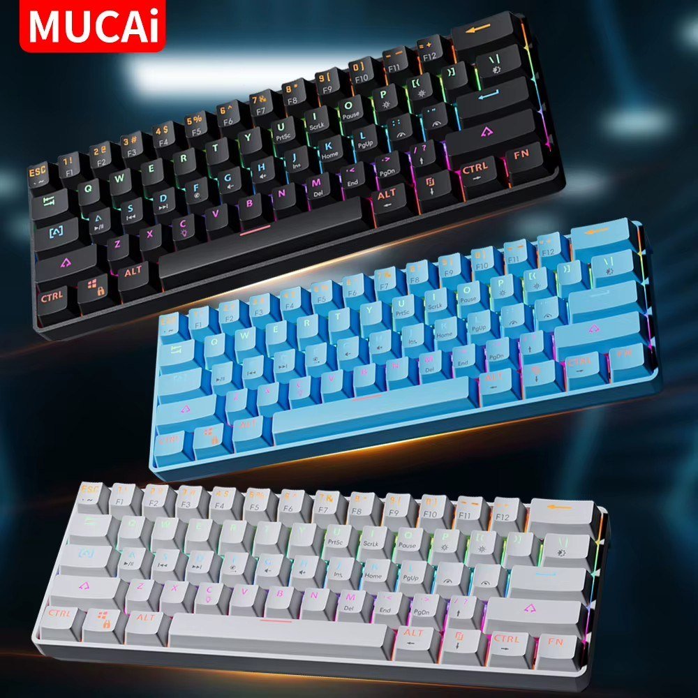 😱 Teclado Mecânico Mucai MK61 RGB Hot Swappable