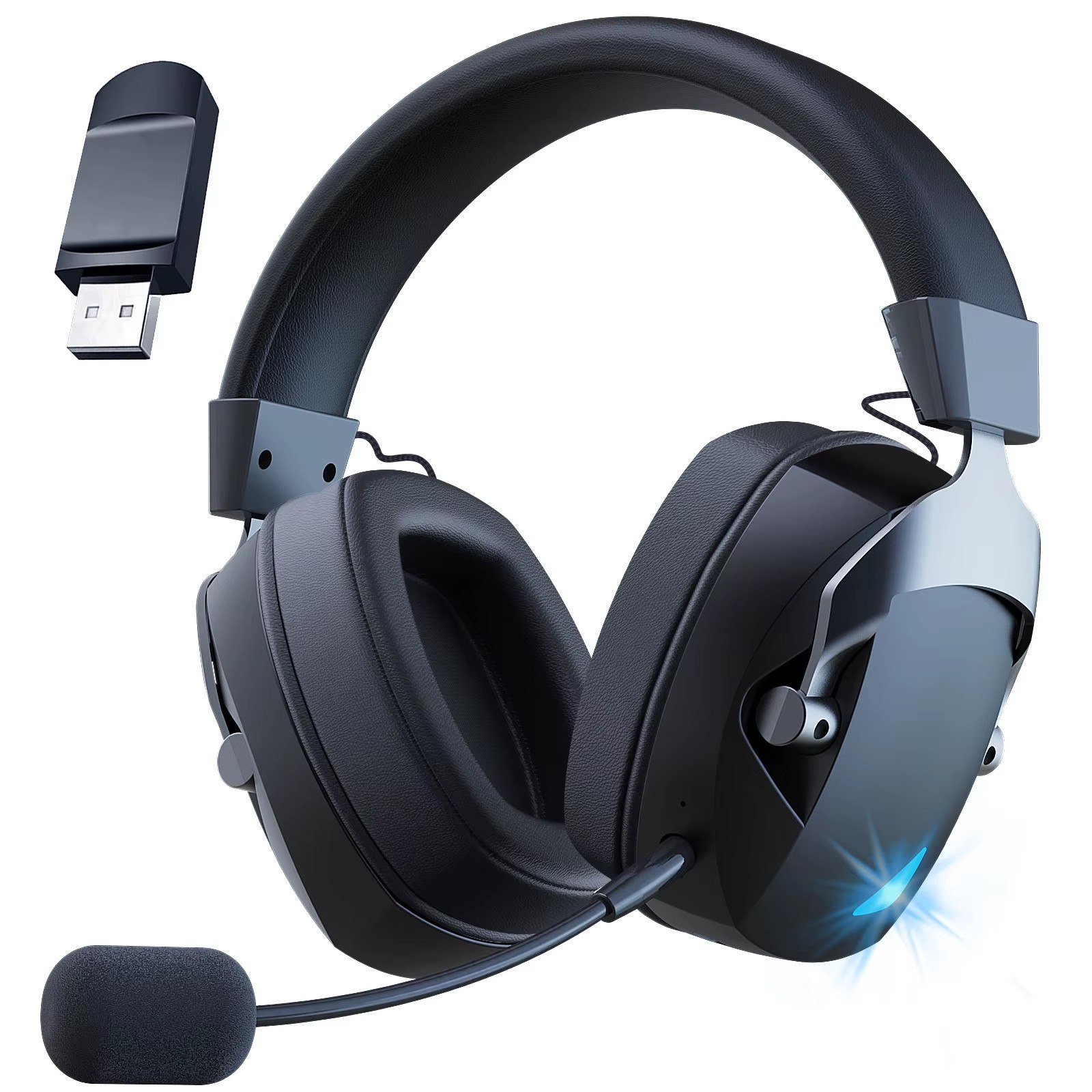 😱 Headset Wireless Acinaci BL 100 BL100PRO PRO 2.4G Sem Fio Bluetooth USB 3.5mm 1200mAh