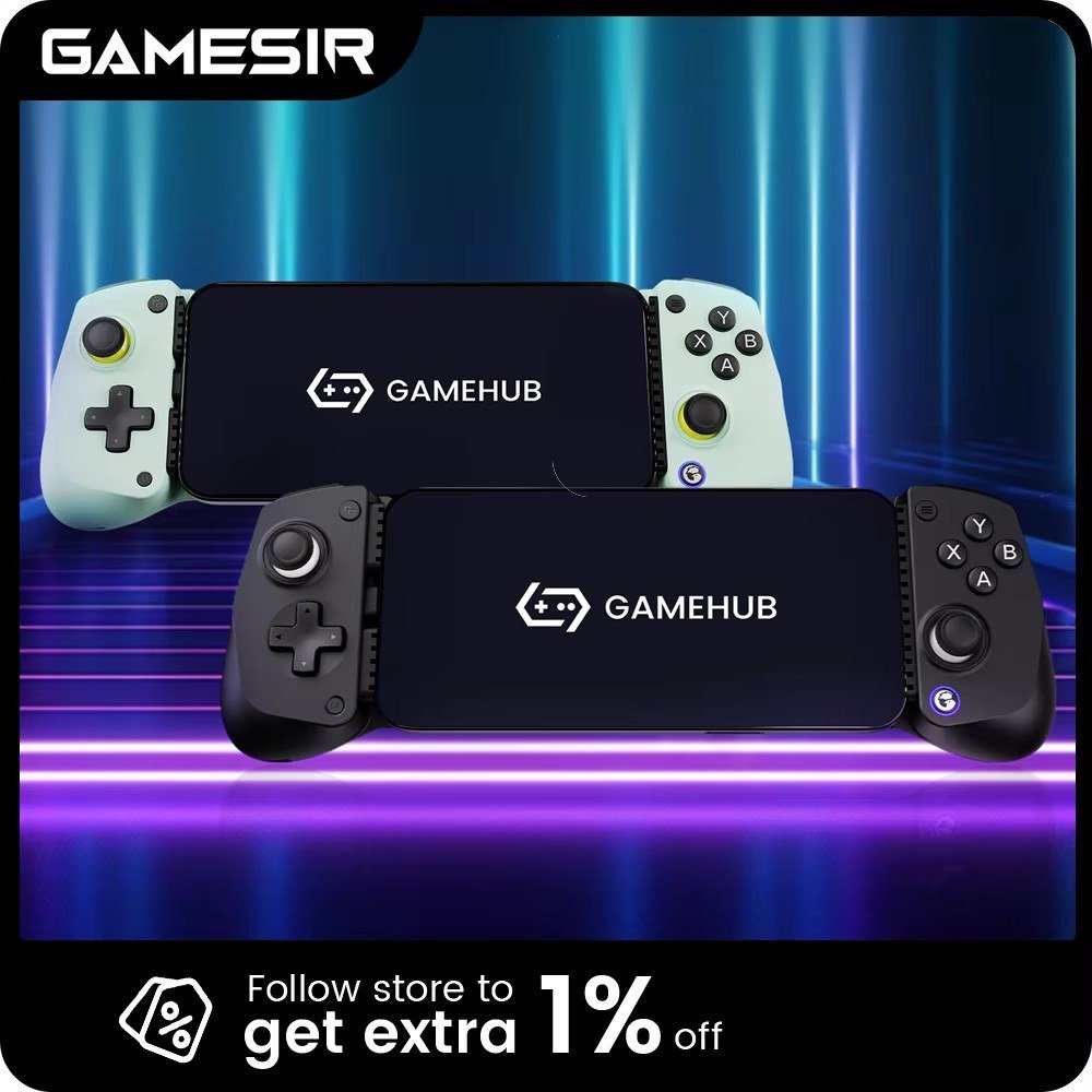 😱 Controle Gamepad GameSir X5 Lite USB-C Android iPhone 15/16 Mobile Hall Effect