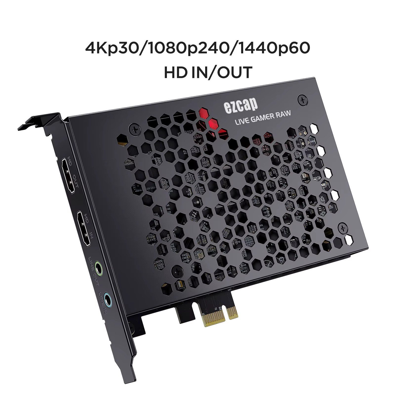 😱 Placa de captura PCI-E Ezcap 324b