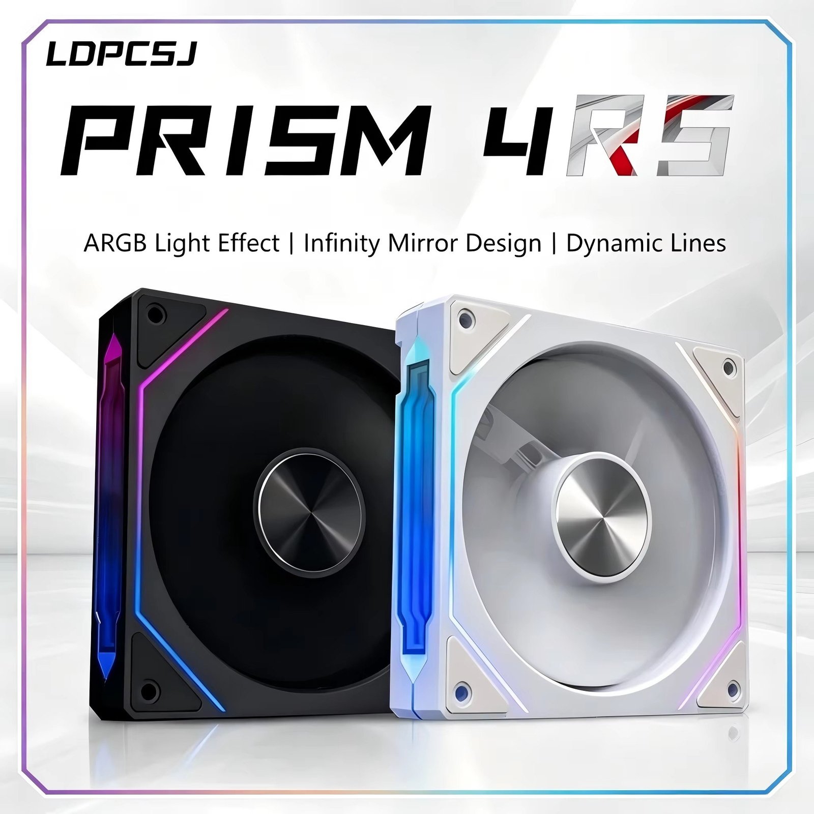 😱 4x Fans ARGB Prism 4RS 120MM