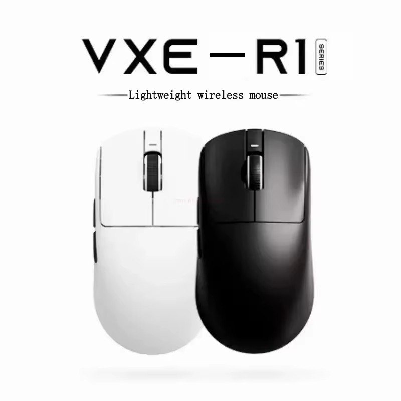 😱 Mouse Sem Fio Dragonfly R1 Se PAW3395SE 500mAh
