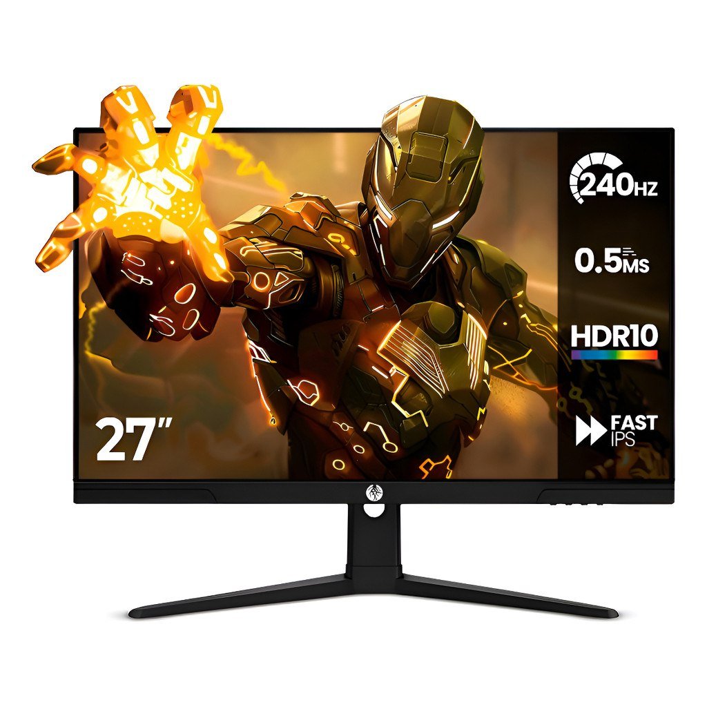 😱 Monitor Gamer Haiz 27” LM27GM IPS Full HD 240Hz 0.5ms HDR10 HDMI DisplayPort