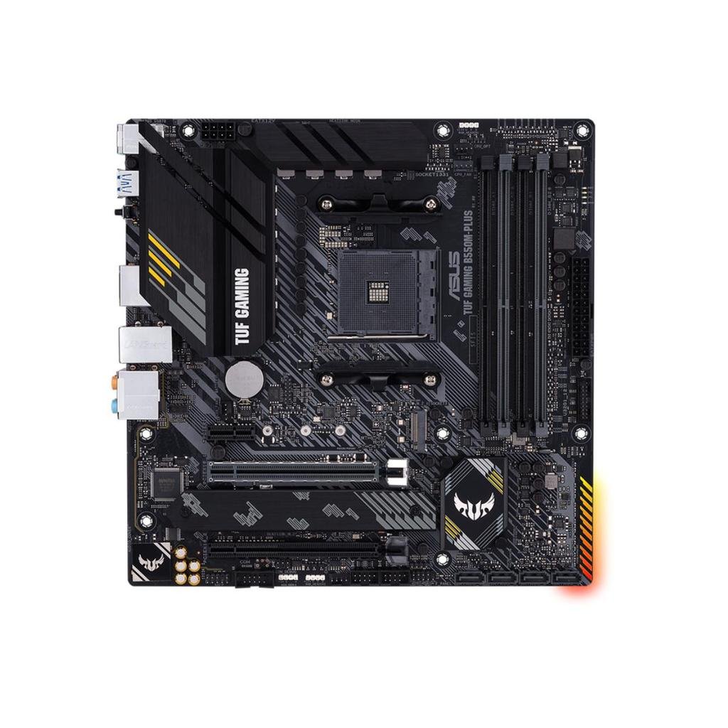 😱 Placa-mãe Asus p/AMD AM4 B550M-Plus TUF Gaming 4xDDR4 mATX 9
