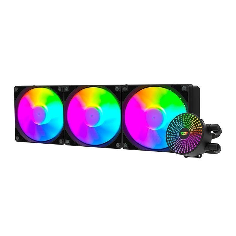 😱 Water Cooler AIGO Darkflash DC360 Radiant, ARGB, 360mm, Preto, DC360BK