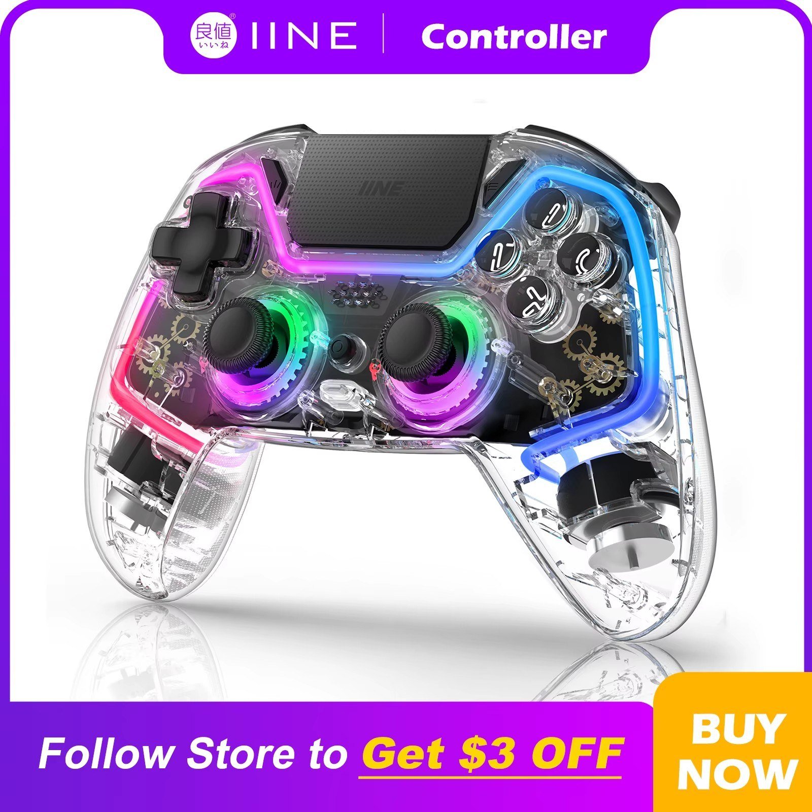 😱 Controle IINE Bastet PS4
