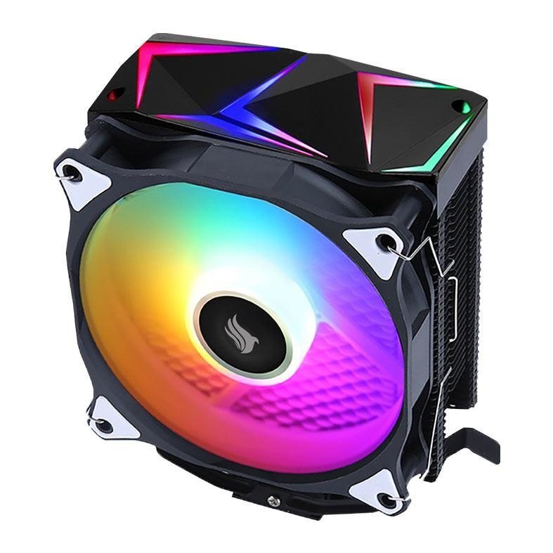 😱 Cooler Para Processador Pichau Falcon, ARGB, 120mm, Preto, PG-FLCARGB-BK01