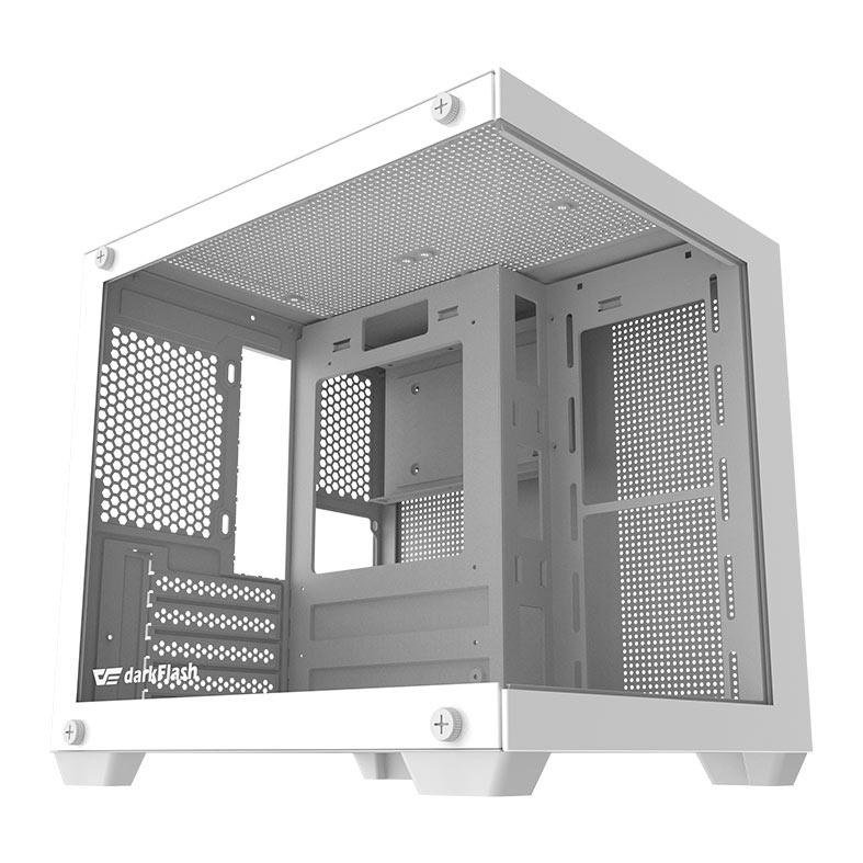 😱 Gabinete Gamer Aigo Darkflash Durin D275M, Mid-Tower, Lateral de Vidro, Branco, DURIN-D275M-WH