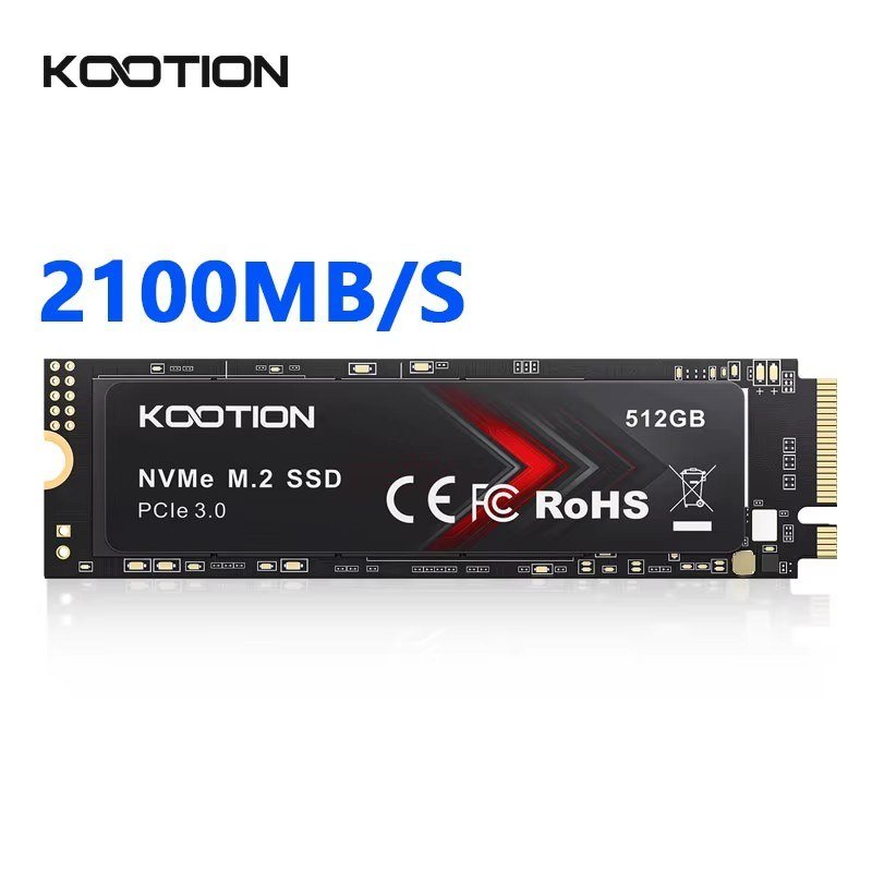 😱 Kootion X15 Lite Gen 3 NVMe 512GB - 2100MB/s - 5 Anos Garantia