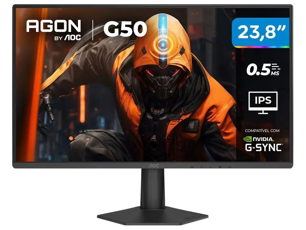 😱 Monitor Gamer AOC AGON G50 (VERSÃO DE 24 POLEGADAS)