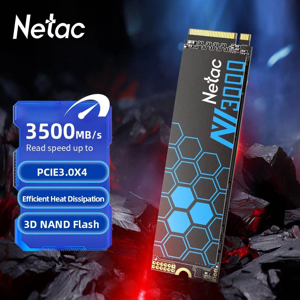 😱 Netac SSD NVME M.2 500 GB