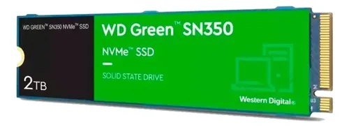 😱 SSsd 2tb M.2 2280 Nvme Pcie Gen3 Western Digital Wd Green Sn3