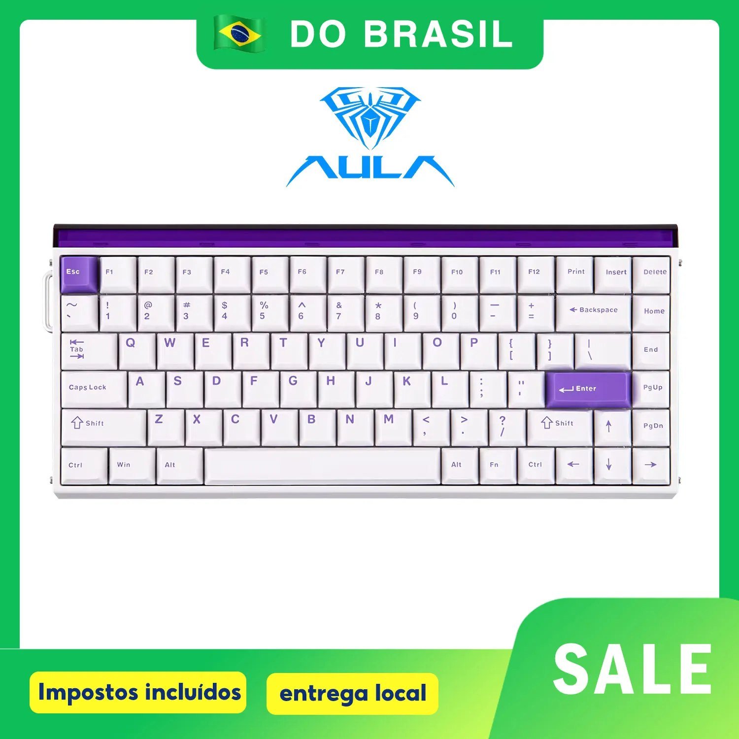 😱 Teclado Magnético Aula Hero 84He