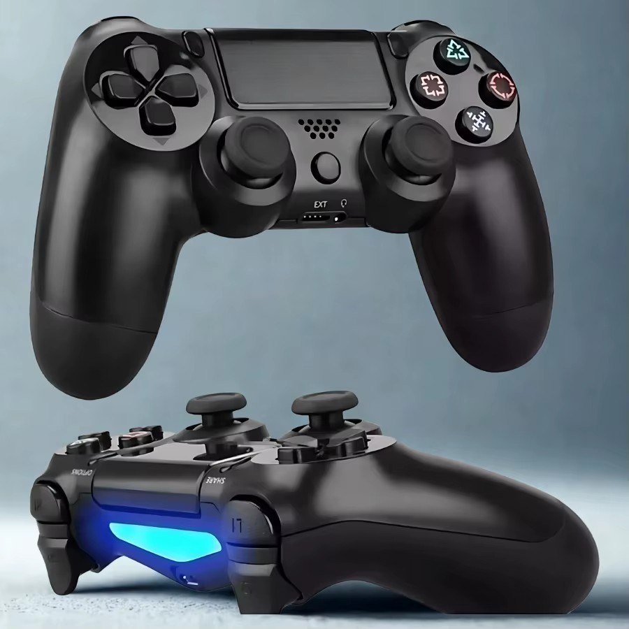😱 Controle sem fio para jogos compatível com Playstation 4/Ps4 Pro/Slim/Ps3/Pc/iOS/Switch - Generico