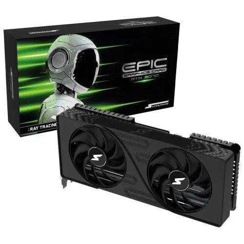😱 Placa De Video Superframe Nvidia Geforce Rtx 3070 Epic 8GB Gddr6 Dlss Ray Tracing Sf Gc Epnv30708Gbd6