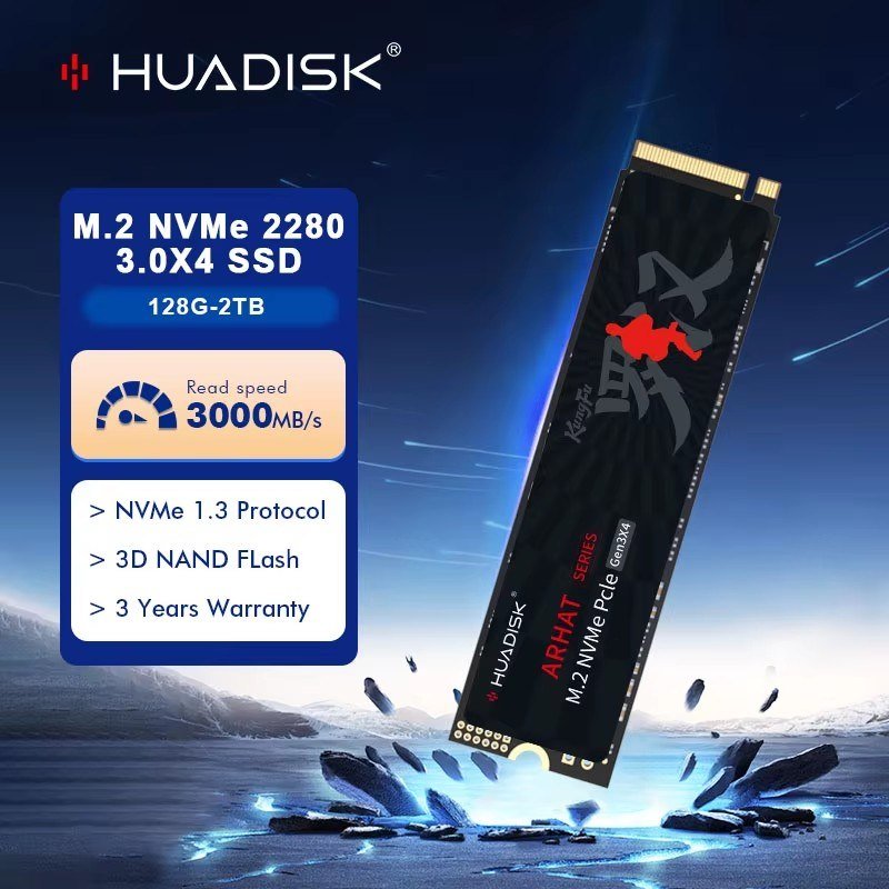 😱 Ssd NVMe Huadisk 3000Mb/s