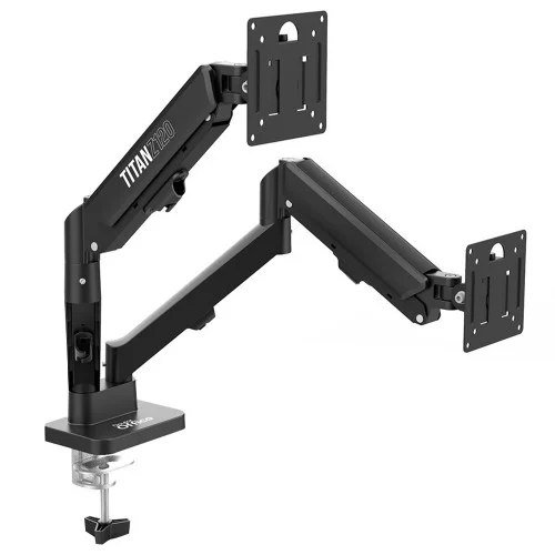 😱 Suporte De Mesa Dr Office Titan Z120 Articulado Com Pistao Para 2 Monitores De Ate 32 Pol Dr Ma Z12T2M0K32Inn10Bn