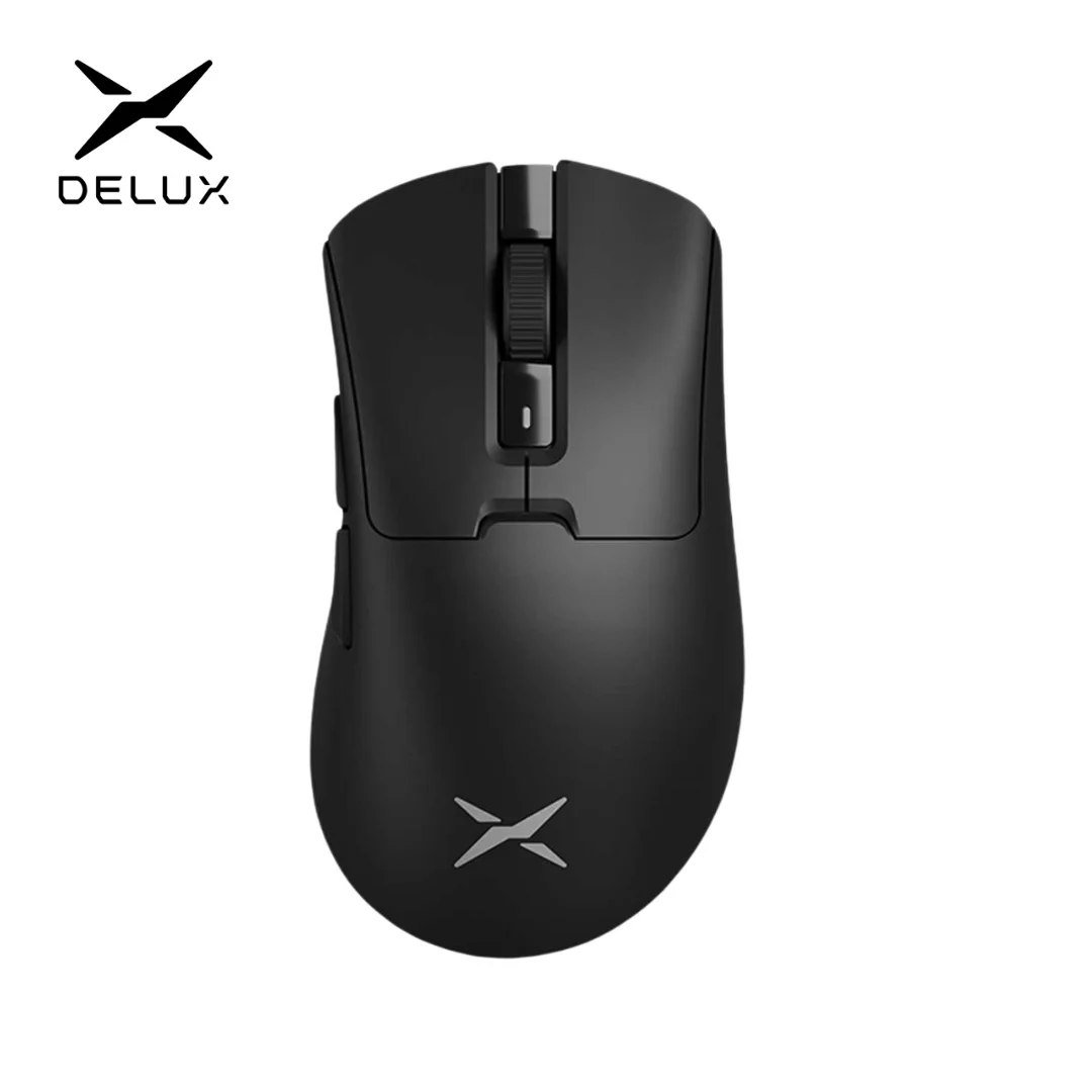 😱 Mouse Delux M900 Pro, Paw3395, 8KHz, com Dock de Carregamento