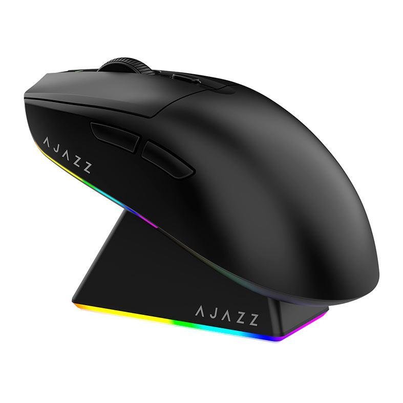 😱 Mouse Gamer Ajazz Aj139 V2 Mc, 12000Dpi, 6 Botoes, Tri-Mode, Preto sensor 3311