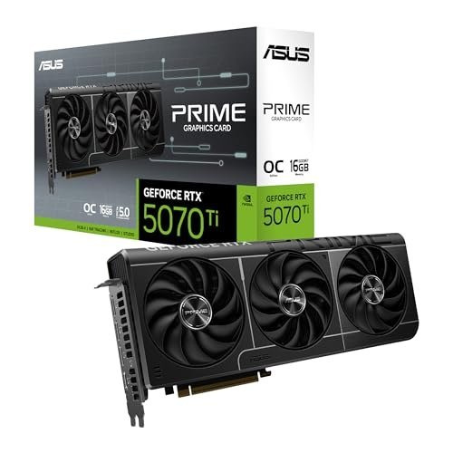 😱 ASUS GeForce RTX 5070 Ti Prime OC (16GB GDDR7/PCI Express 5.0/ MHz/28000MHz)