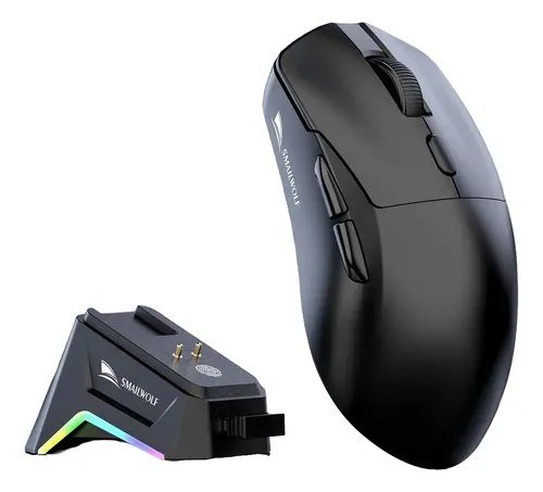 😱 2x Mouse Gamer Sem Fio Smailwolf M3 Tri Mode Black Proplus