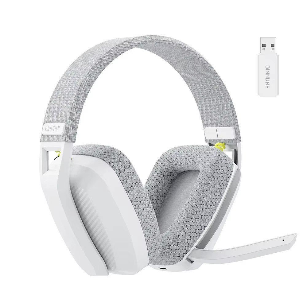 😱 Headset Gamer Sem Fio Binnune BW06 (Preto)