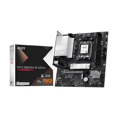 😱 Placa Mãe Msi Pro B850m-b Gen4 Am5 2xDDR5 Chipset Amd B850 Matx