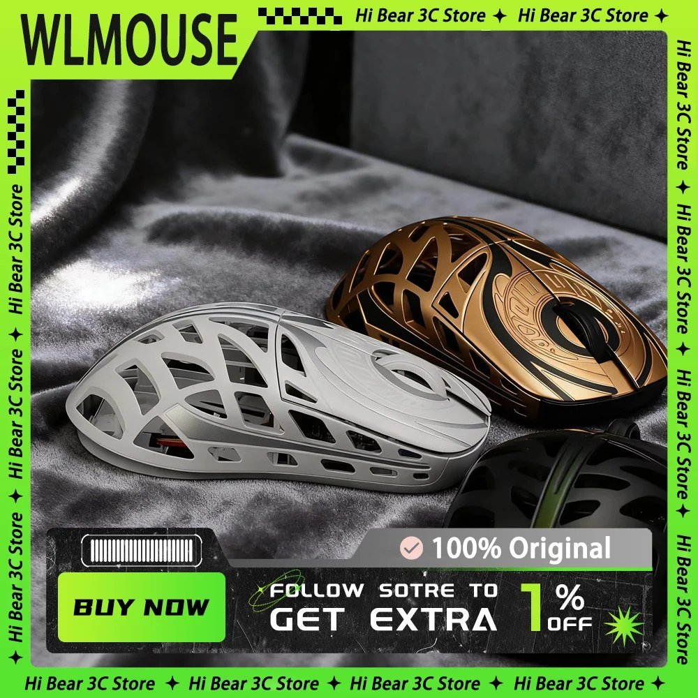 😱 Mouse Wl Strider de Magnésio