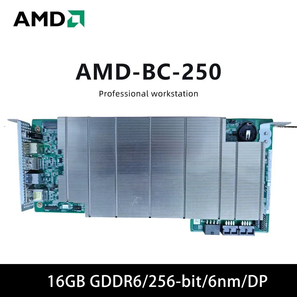 😱 Placa Amd Bc 250 16Gb Gddr6 256-Bit