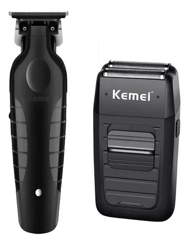 😱 Kit Kemei Máquina De Corte KM 2299 Acabamento