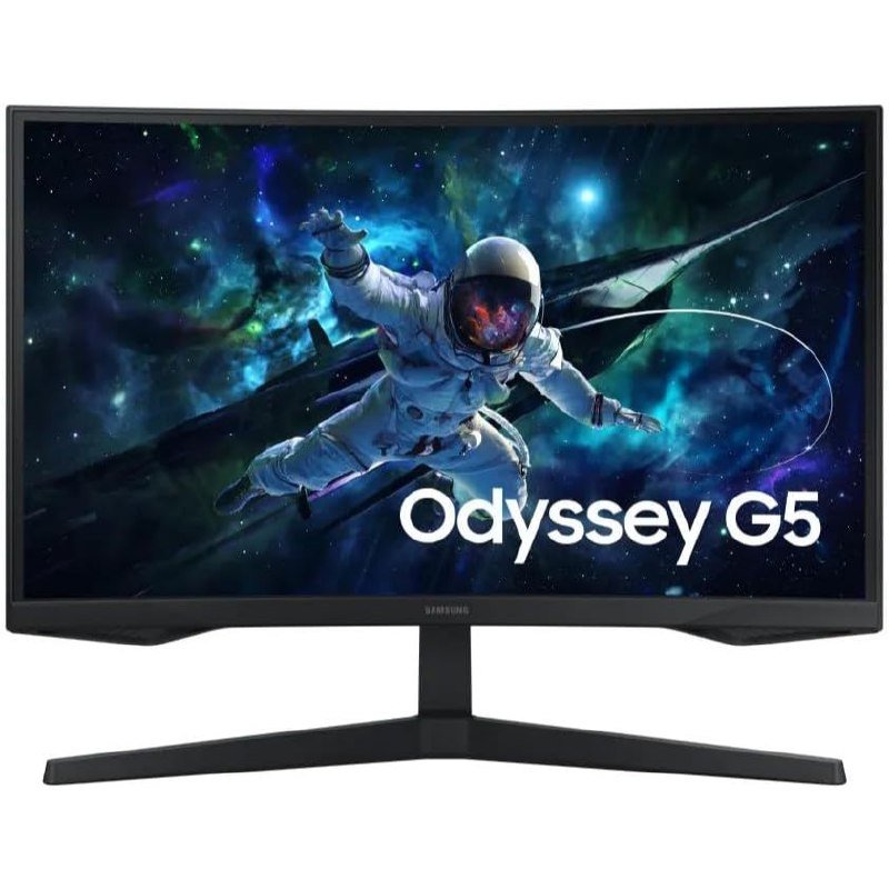 😱 Monitor Samsung 27" Gamer Odyssey G5 Led/Va Ls27cg552elmzd