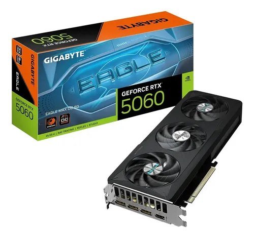 😱 Placa De Vídeo Gigabyte Rtx 5060 Eagle Oc Max 8gb Gddr7