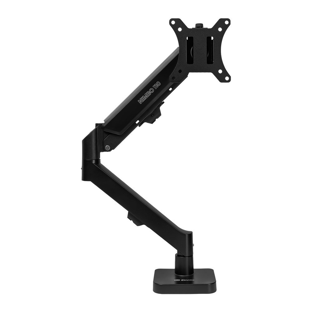 😱 Suporte Articulado Para Monitor 13 a 32 Pistão a Gás Ajustável Zinnia Nimbo 110 Preto