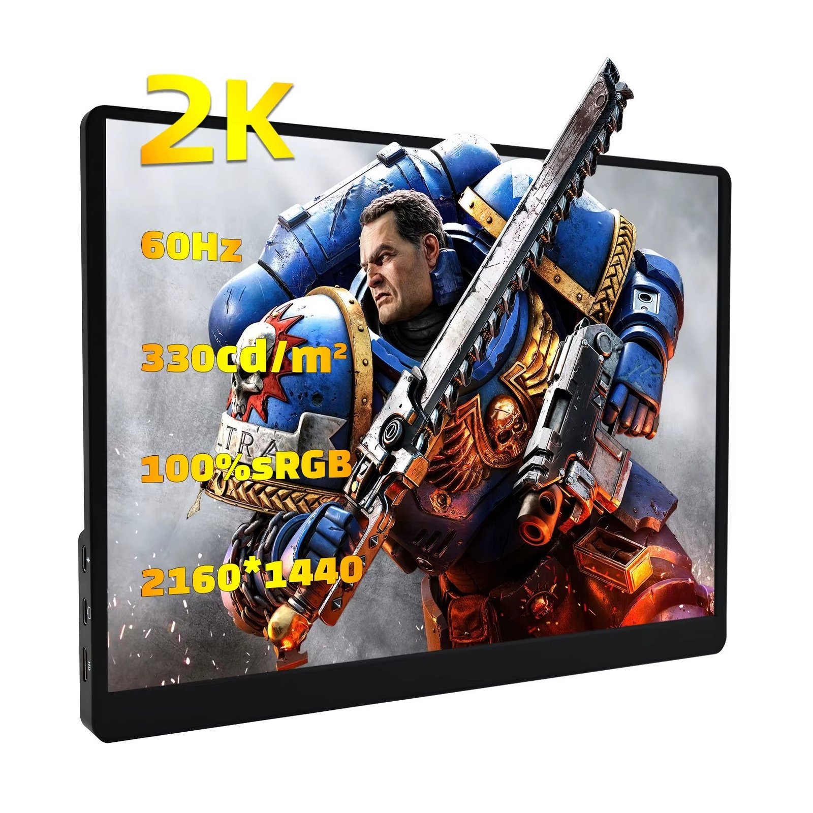 😱 Monitor Portátil Zsus 2K de 14 Polegadas (2160×1440) 60Hz Para Laptop