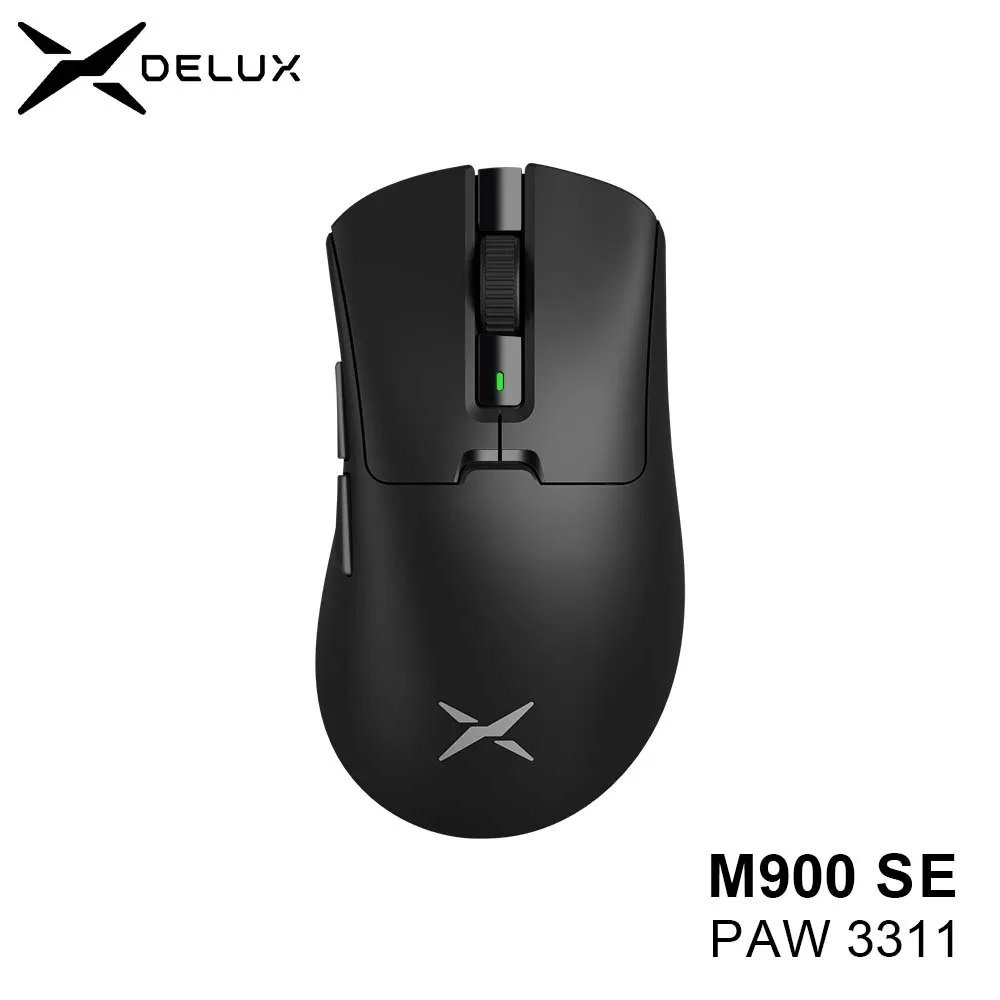 😱 Mouse Sem Fio Delux M900SE PAW 3311