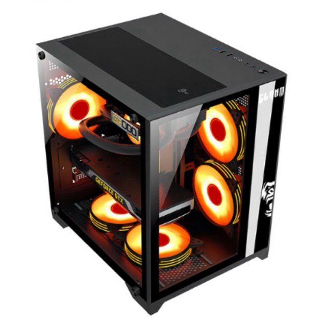 😱 Gabinete Gamer Para Placa Micro Atx E Mini Itx Tipo Aquario